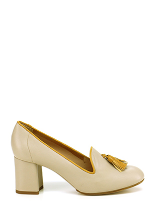 Shoes High-heeled shoe LELLA BALDI CUOIO\GIALLO\VERDE Women GSD4688 ...
